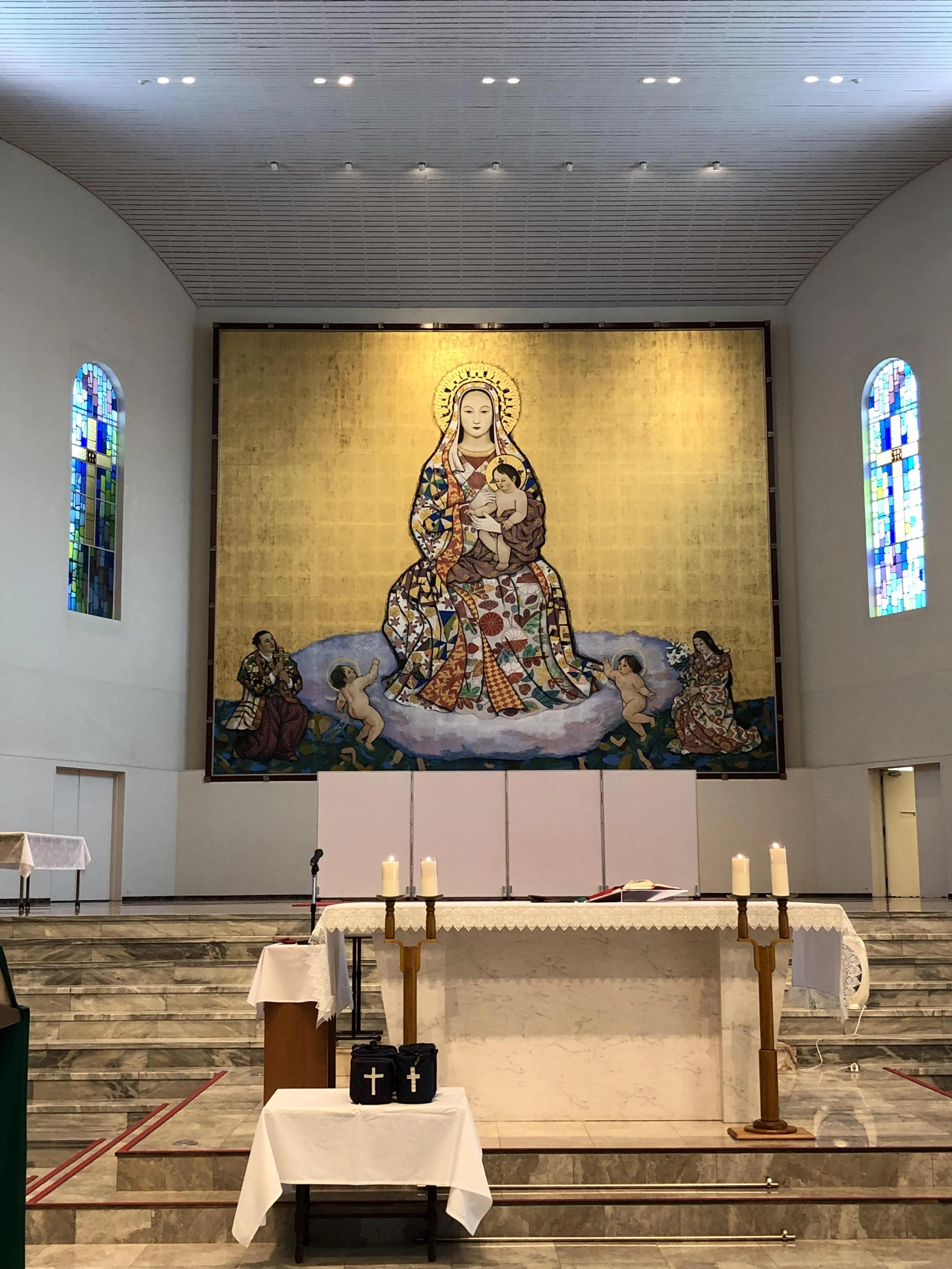 ⛪ 오사카 성 마리아 대성당 (가톨릭 다마쓰쿠리 교회) 이미지 3